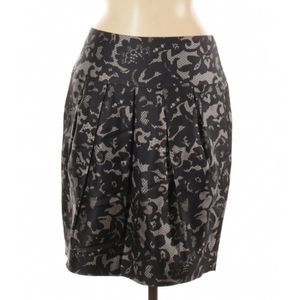 Banana Republic Silk Skirt | Size 6 | Black